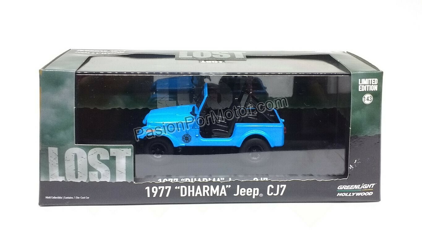 1:43 Jeep CJ7 1977 Dharma Lost de Greenlight
