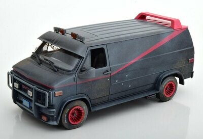 1:18 GMC Vandura 1983 The A Team Dirty Los Magnificos GREENLIGHT 01052