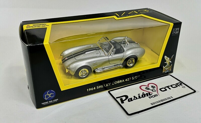 1:43 Shelby Cobra 427 SC Roadster 1964 Lucky Die Cast Road Signature Collection