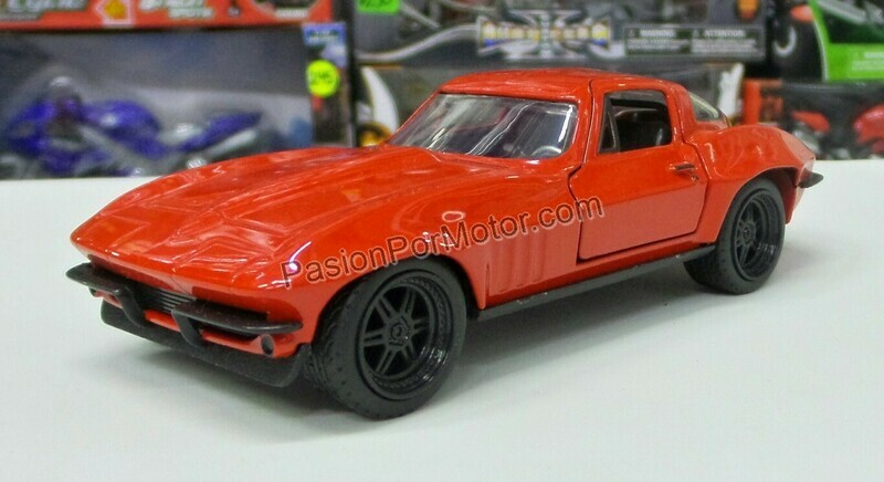 5 Pulgadas / 1:35 Chevrolet Corvette 1966 Rojo Letty´s Rapido y Furioso 8 JADA TOYS 1:32 5 Pulgadas / 1:35 Chevrolet Corvette 1966 Rojo Letty´s Rapido y Furioso 8 JADA TOYS 1:32