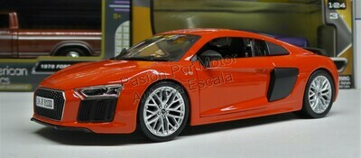1:24 Audi R8 Coupe V10 Plus 2015 Rojo MAISTO Special Edition 01585