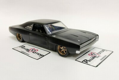 1:24 Dodge Charger Coupe ( Hellcrat Redeye Central ) Widebody 1968 Dom&#39;s Toretto Rapido y Furioso 9 JADA TOYS 01639