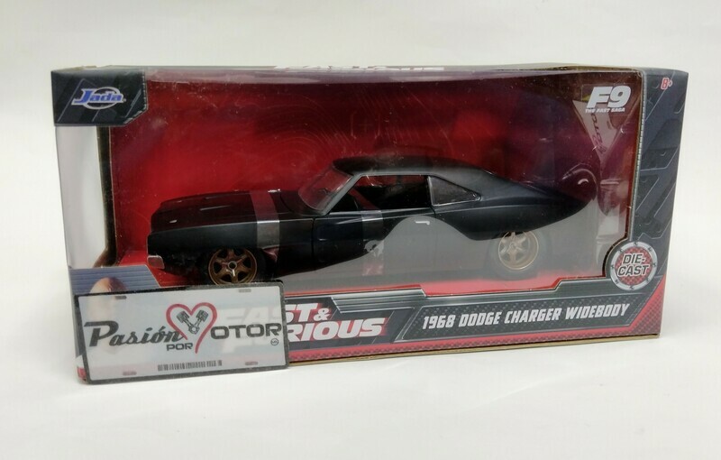 1:24 Dodge Charger Coupe ( Hellcrat Redeye Central ) Widebody 1968 Dom's Toretto Rapido y Furioso 9 Jada Toys