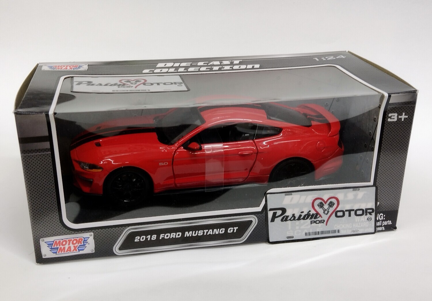 1:24 Ford Mustang Coupe GT 2018 Motor Max