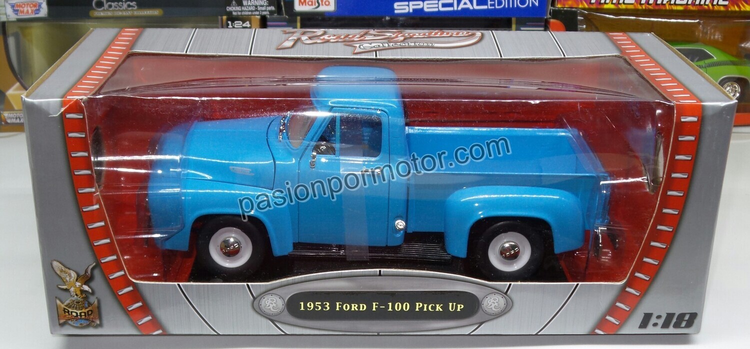 1:18 Ford F-100 Pick Up 1953 Lucky Die Cast Road Signature