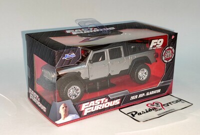5 Pulgadas / 1:39 Jeep Gladiator Pick Up Tej Parker 2020 Rapido y Furioso 9 JADA TOYS 1:32