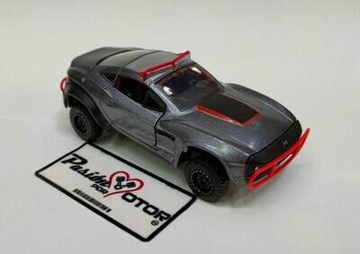 5 Pulgadas/ 1:38 Local Motors Rally Fighter Coupe 2009 Gris Letty´s Rapido y Furioso 8 JADA TOYS 01554