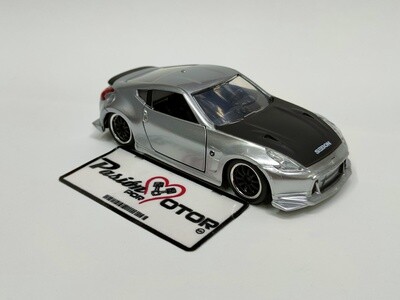 5 Pulgadas / 1:34 Nissan 370Z Coupe 2009 Plata Gisele Rapido y Furioso 5 JADA TOYS 1:32 01486