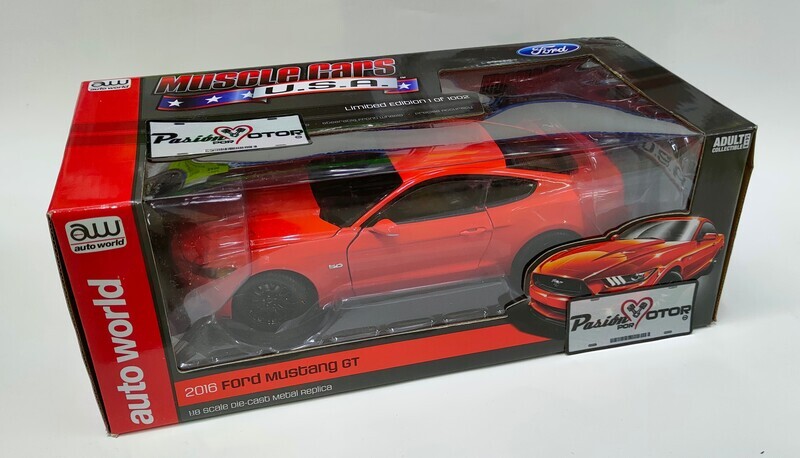 1:18 Ford Mustang GT Coupe 2016 Auto World