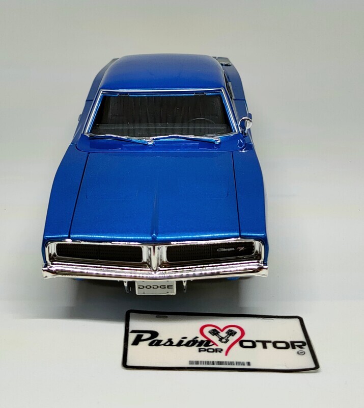 Maisto 1:18 Dodge Charger R/T Coupe 1969 Azul Special Edition Con Caja