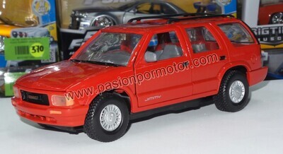 1:24 GMC Jimmy SUV 4 Puertas 1994 Rojo MOTOR MAX Timeless Legends