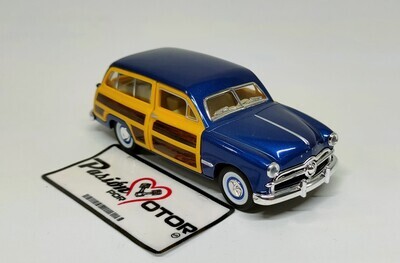 5 Pulgadas / 1:40 Ford Woody Wagon Guayín 1949 Azul KINSMART  Display a Granel 1:43 01998