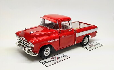 1:18 Chevrolet Cameo Pick Up 1957 Rojo AUTO WORLD