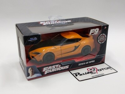 5 Pulgadas / 1:35 Toyota GR Supra Coupe 2020 Naranja Rapido y Furioso 9 JADA TOYS 1:32 02046