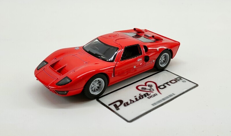 1:32 Ford GT40 MKII Coupe 1966 Rojo Kinsmart Display a Granel
