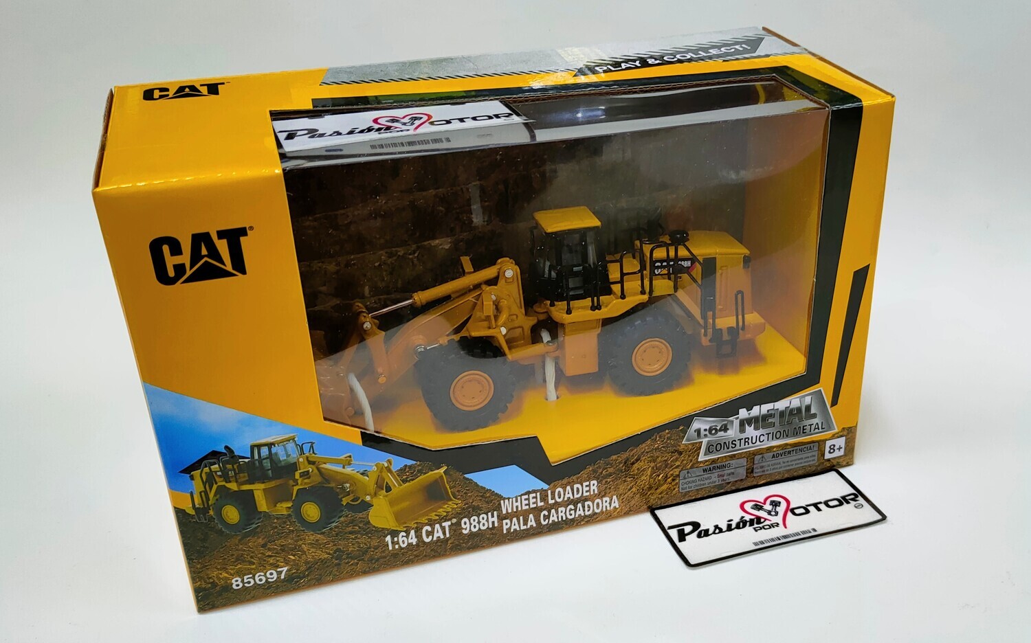 1:64 Caterpillar 988H Wheel Loader / Pala Cargadora DIE CAST MASTERS 02089 1:64 Caterpillar 988H Wheel Loader / Pala Cargadora DIE CAST MASTERS 02089