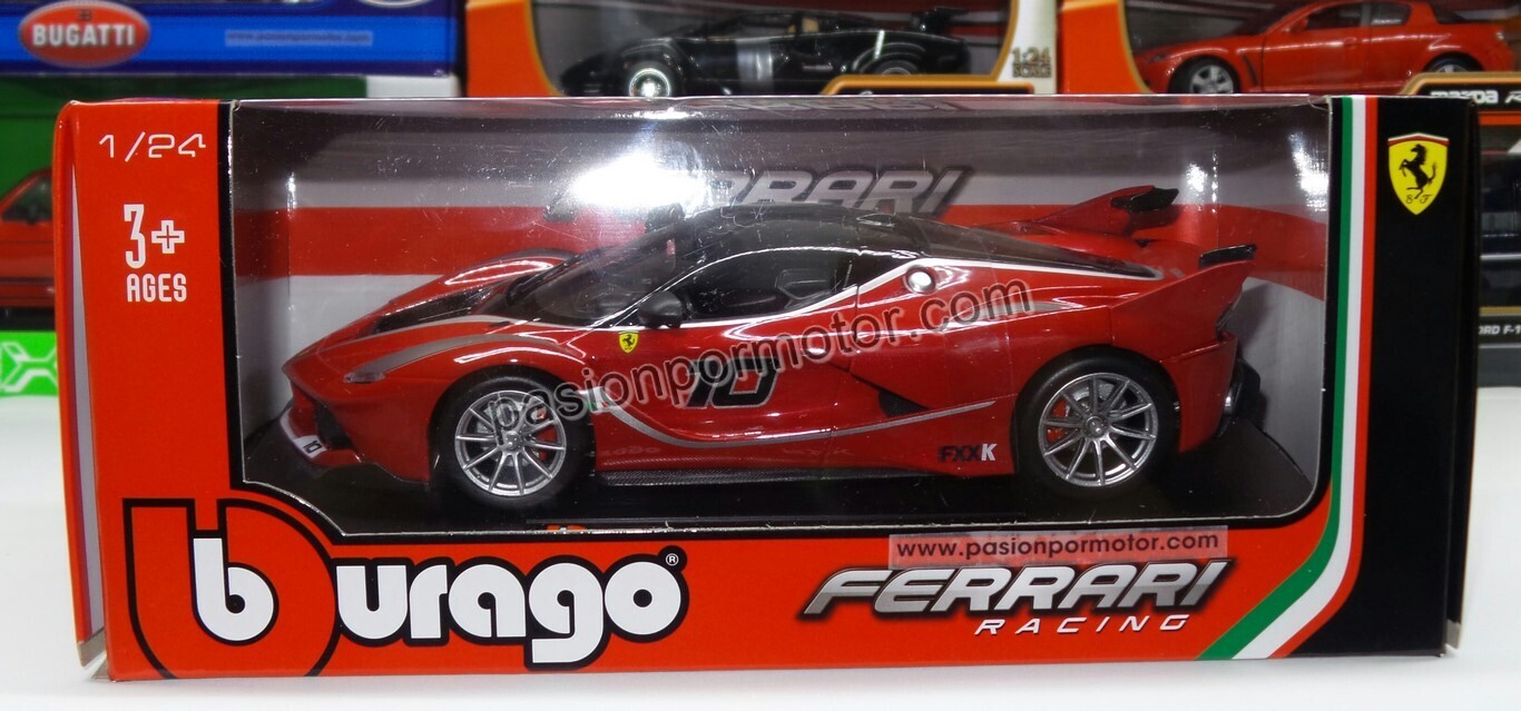 1:24 Ferrari FXX K 2015 Rojo Bburago Racing