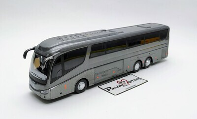 1:50 Irizar PB Autobus Tres Ejes 2001 Gris CARARAMA Scania Man 02689