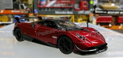 5 Pulgadas / 1:38 Pagani Huayra BC Coupe 2016 Rojo KINSMART En Display a Granel 04539