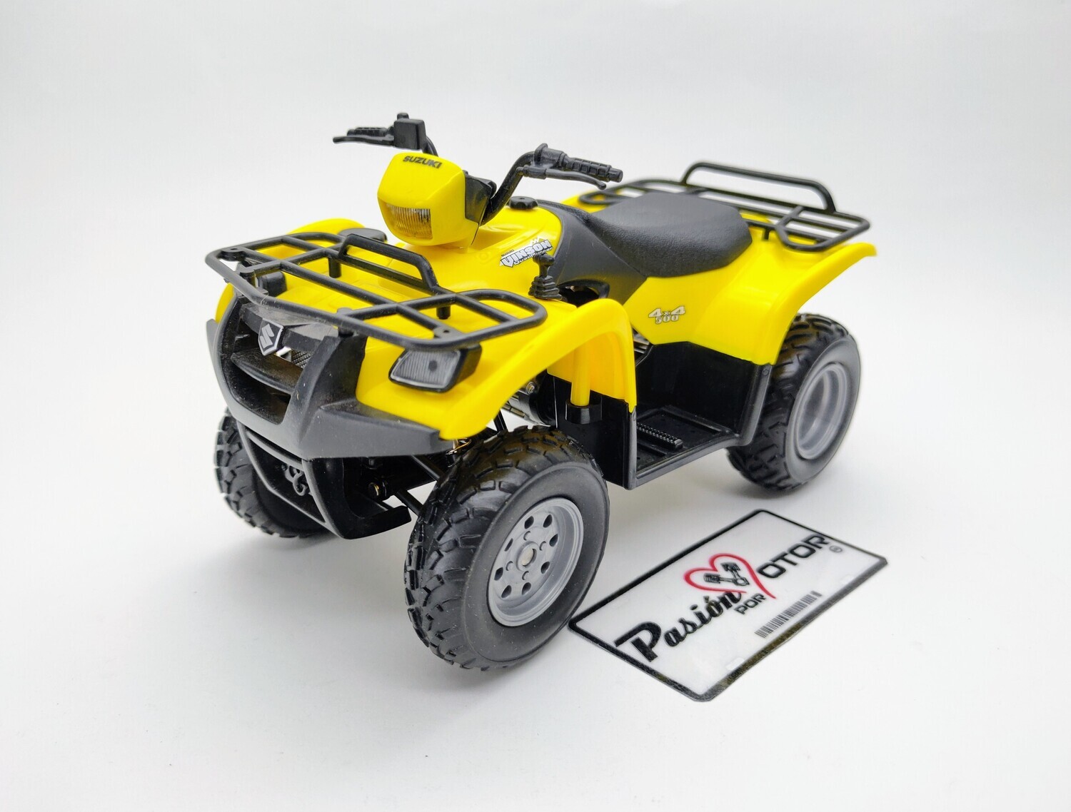 112 Suzuki Vinson 500 4x4 Quad Runner 2002 Cuatrimoto New Ray ATV Con Caja
