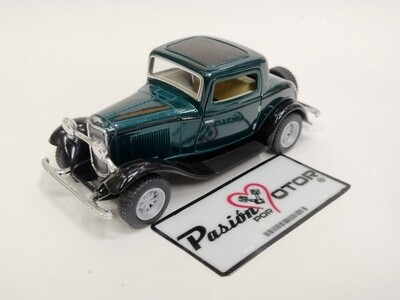 5 Pulgadas / 1:34 Ford 3 Window Coupe 1932 Verde KINSMART Display a Granel 1:32 02736