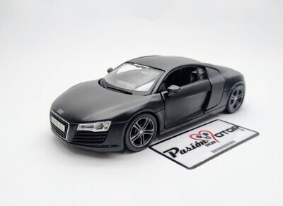 1:24 Audi R8 Coupe 2007 Negro Mate MAISTO Special Edition 02409