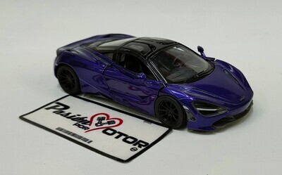 5 Pulgadas / 1:36 McLaren 720S Coupe 2017 Purpura KINSMART Display a Granel 1:32 03600
