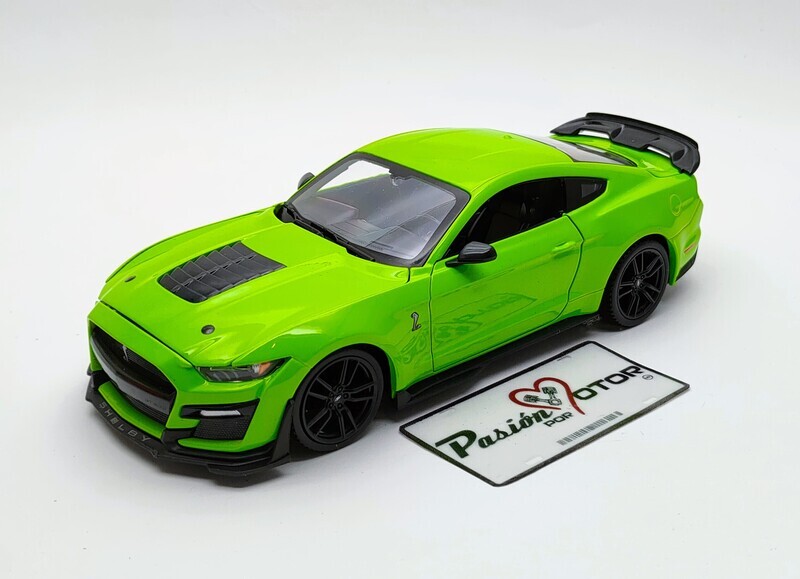 1:24 Ford Mustang Shelby GT500 2020 Coupe Verde MAISTO Special Edition