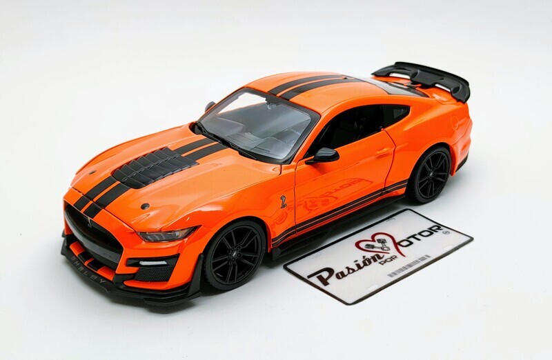 1:24 Ford Mustang Shelby GT500 2020 Coupe Naranja MAISTO Special Edition
