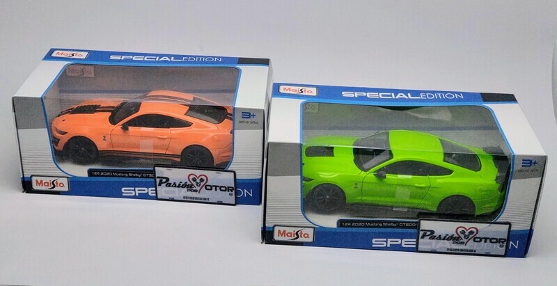 1:24 Ford Mustang Shelby GT500 2020 Coupe Maisto Special Edition En Caja
