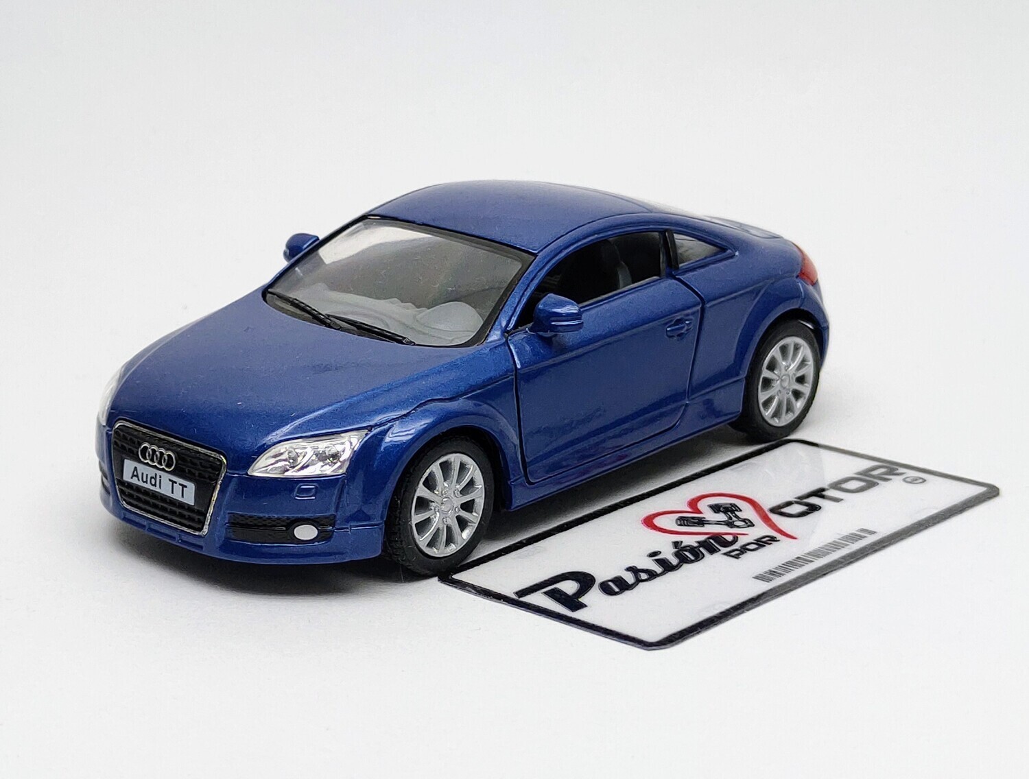 5 Pulgadas / 1:32 Audi TT Coupe 2008 Azul KINSMART En Display a Granel 02427 5 Pulgadas / 1:32 Audi TT Coupe 2008 Azul KINSMART En Display a Granel 02427