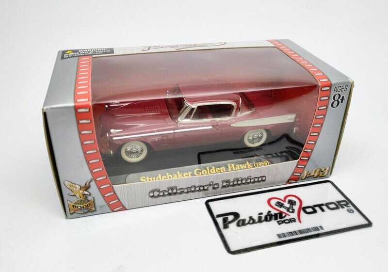 1:43 Studebaker Golden Hawk Coupe 1958 Lucky Die Cast Road Signature Collection