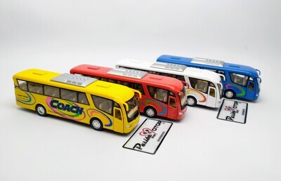 Serie de 4 pz - 1:68 Irizar PB 2001 Autobus Coach KINSFUN 1:64 Display a Granel