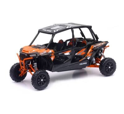 1:18 Polaris RZR XP Turbo Eps UTV 2018 Naranja con graficos NEW RAY 01846
