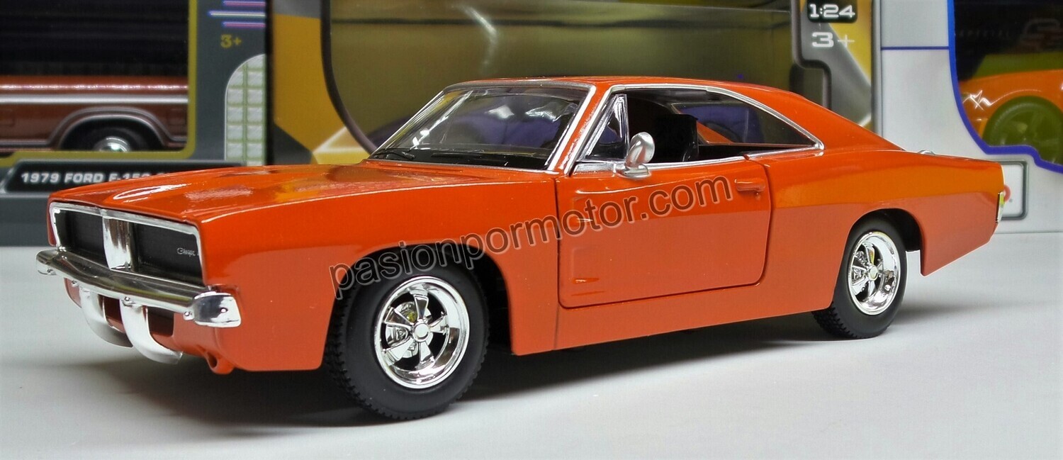1:25 Dodge Charger R/T 1969 NEW RAY Muscle Car Collection 1:24