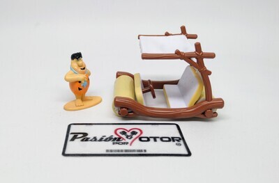 1:32 Troncomovil &amp; Pedro - Picapiedras ( Flintmobile &amp; Fred ) Flinstone JADA TOYS 01754