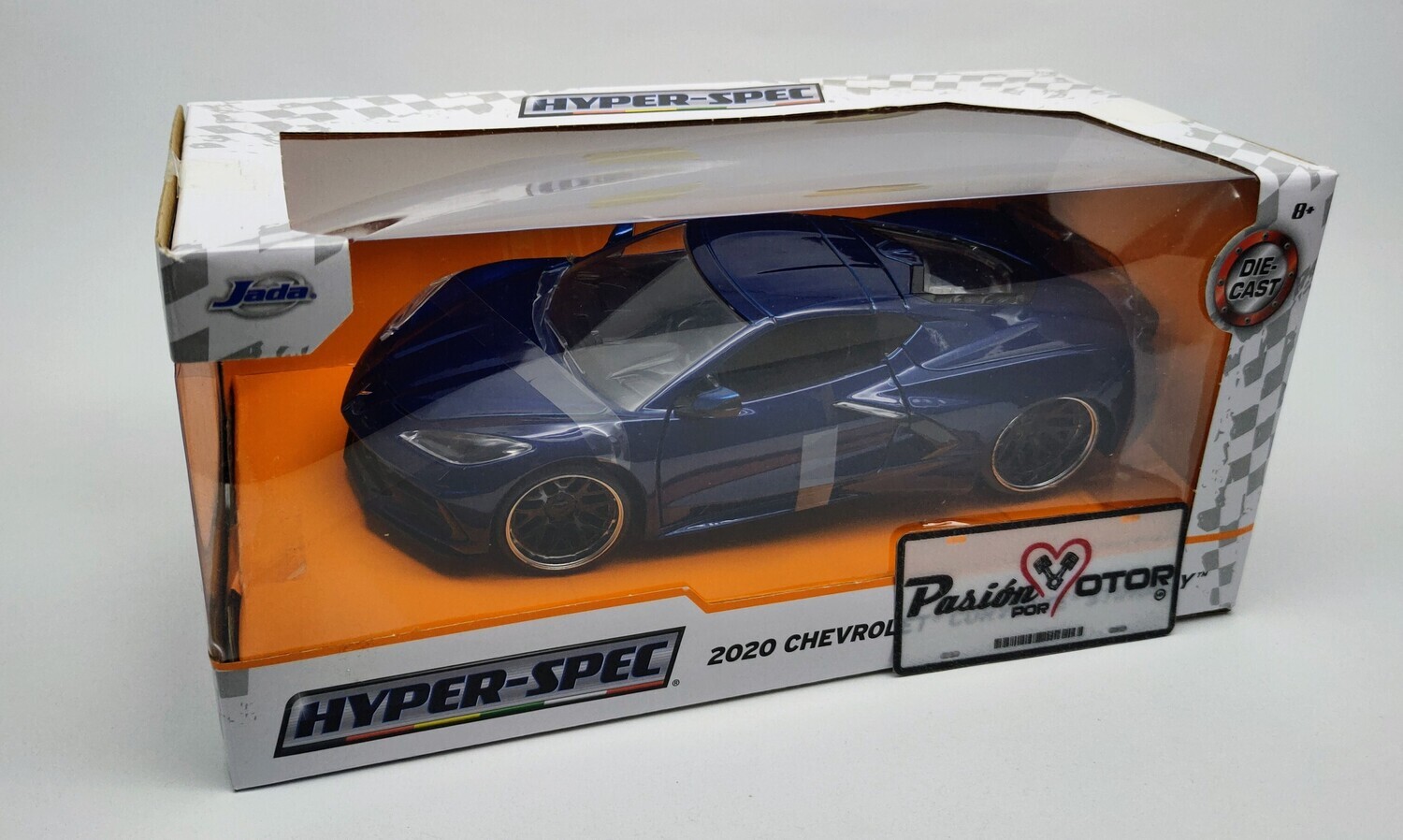 1:24 Chevrolet Corvette Stingray Coupe 2020 Jada Toys Con Caja