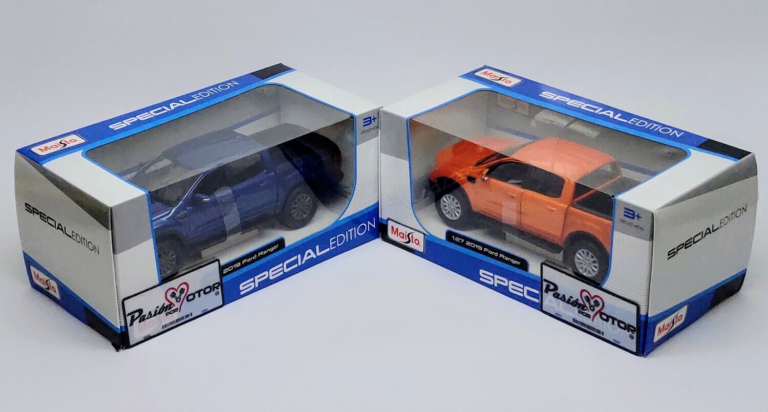 1:27 Ford Ranger Super Crew 2019 Maisto Special Edition Pick Up 1:24