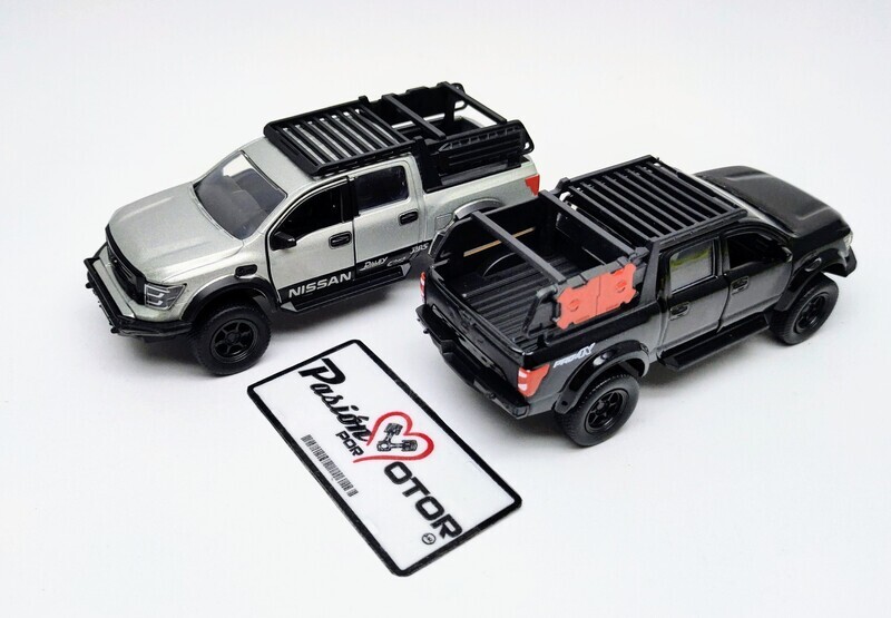 1:47 / 5 Pulgadas Nissan Titan Pick Up Crew Cab Pro4X 2020 Jada Toys Just Trucks En Caja 1:32