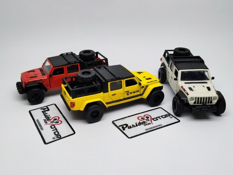 1:39 / 5 Pulgadas Jeep Gladiator Rubicon Pick Up 2020 Jada Toys Just Trucks 1:32