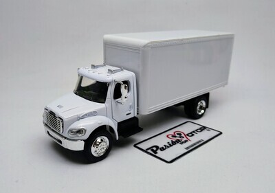 1:43 Freightliner M2 Business Class 2002 Caja Seca Blanco NEW RAY Rabon 00084