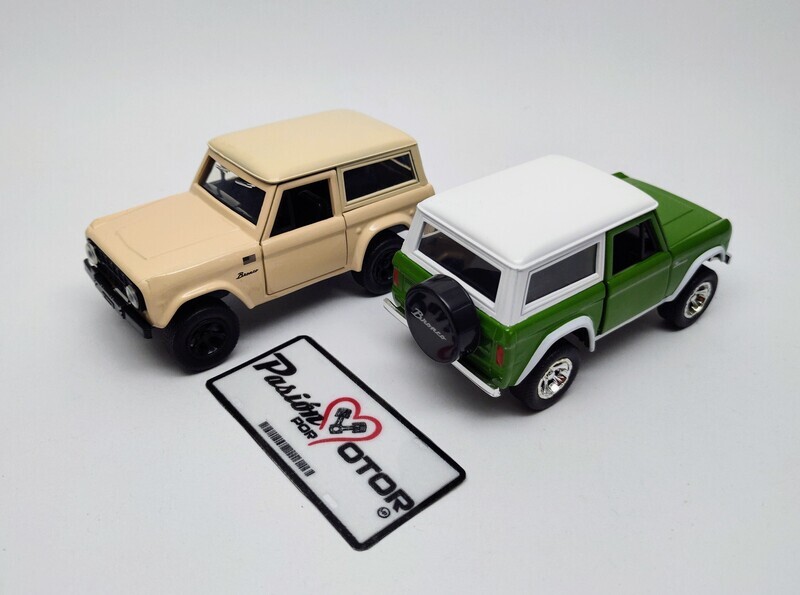 1:35 / 5 Pulgadas Ford Bronco SUV 1973 Jada Toys Just Trucks En Caja 1:32