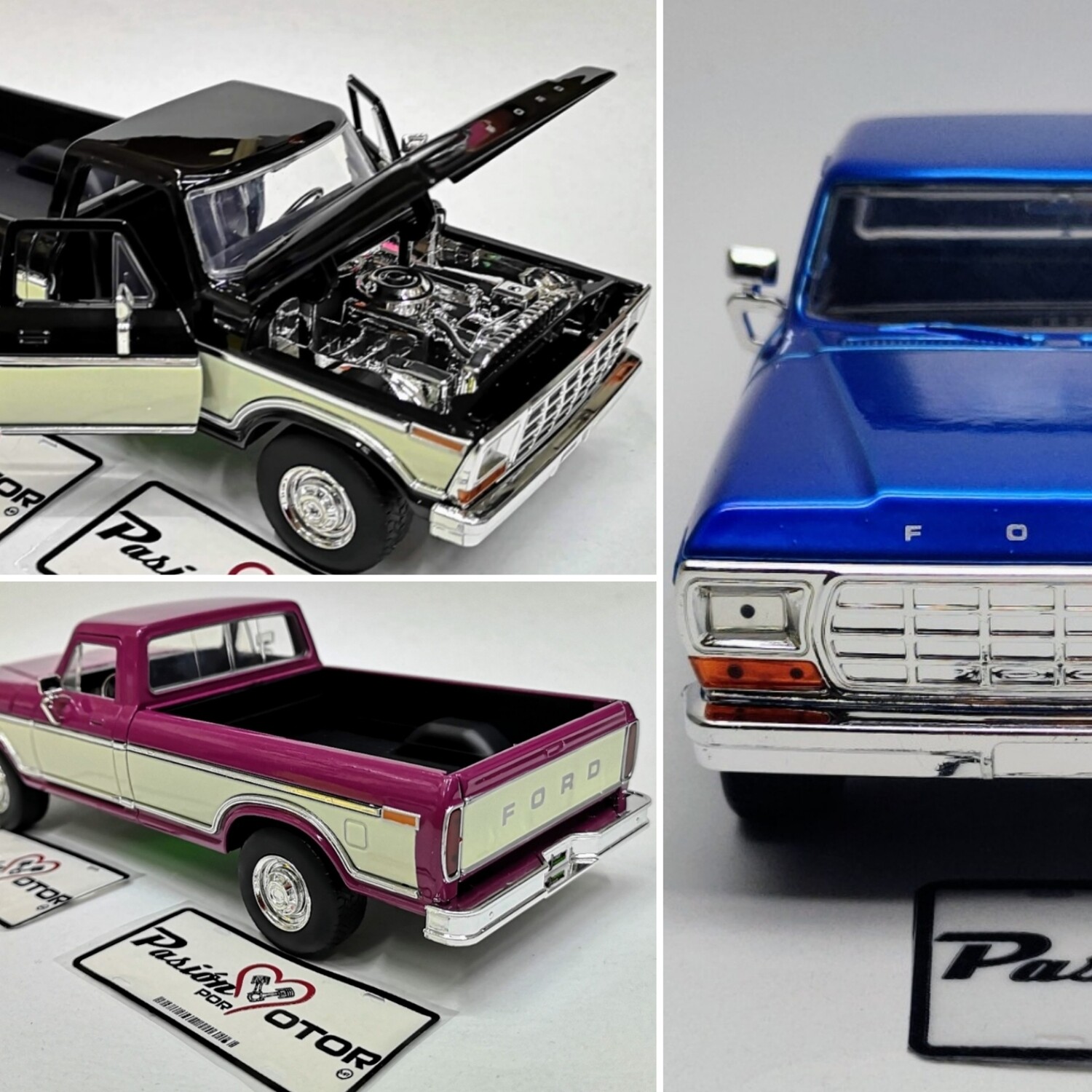 1:24 Ford F-150 Pick Up Caja Larga 1979 Jada Toys Just Trucks