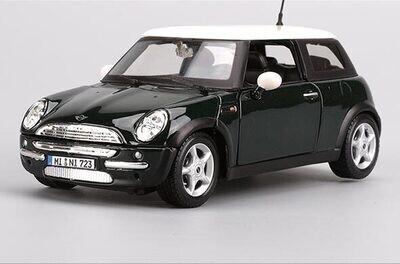 1:24 Mini Cooper 2001 Negro Mate MAISTO Special Edition 00148