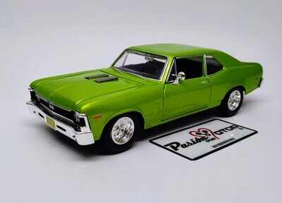 1:24 Chevrolet Nova SS Coupe 1970 Verde MAISTO Special Edition 02820