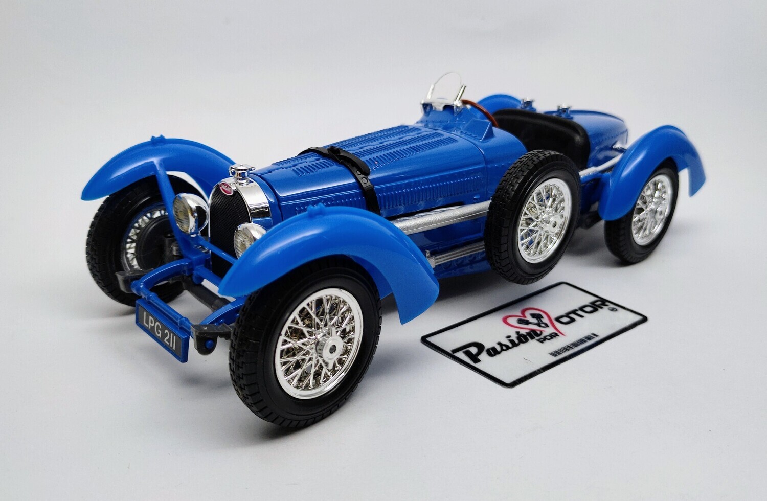 1:18 Bugatti Type 59 Roadster 1934 azul BBURAGO