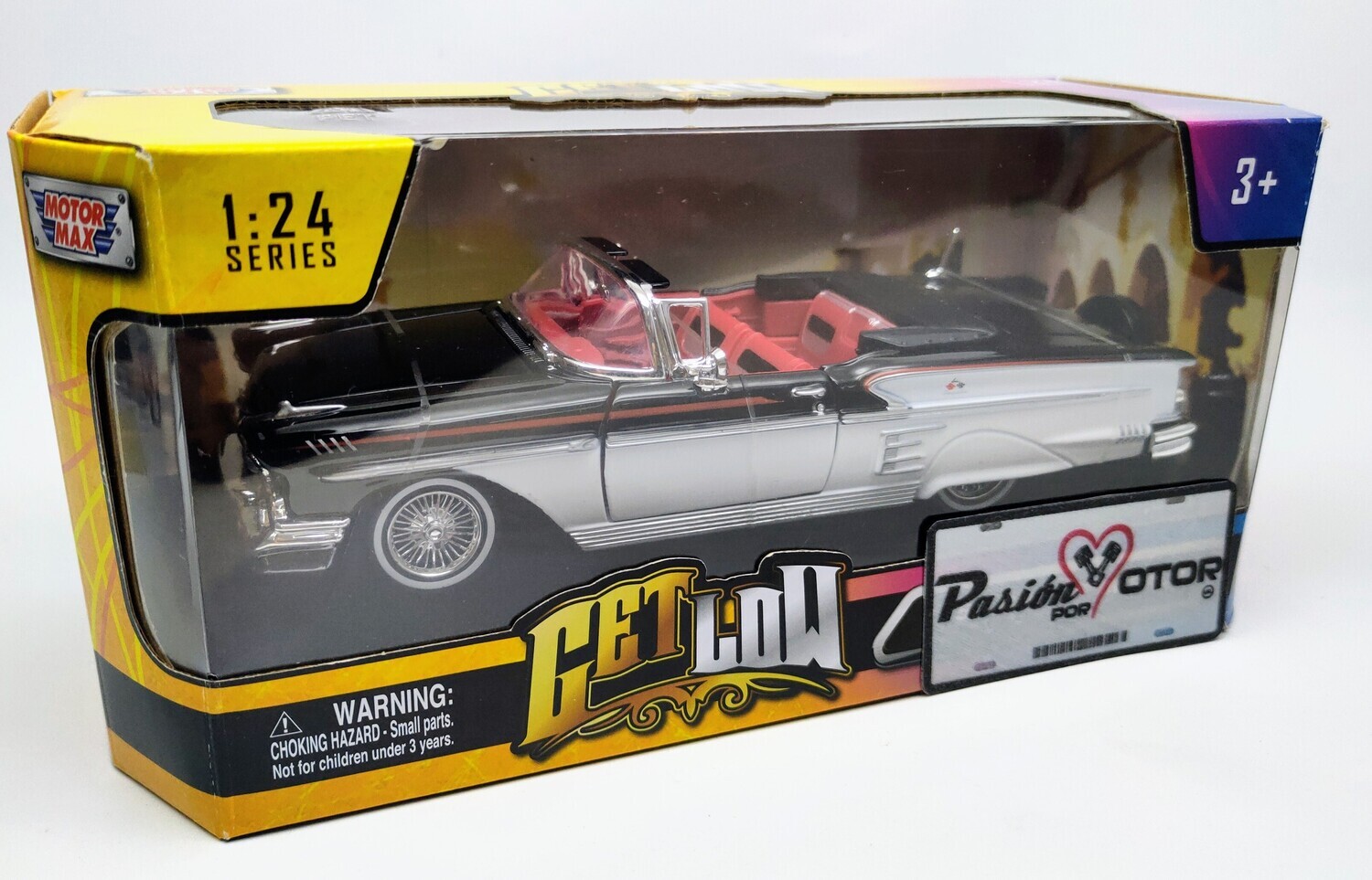 1:24 Chevrolet Impala Convertible 1958 Low Rider MOTOR MAX Get Low