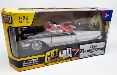 1:24 Chevrolet Impala Convertible 1958 Low Rider MOTOR MAX Get Low 01615
