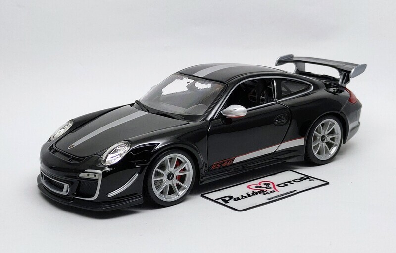 1:18 Porsche 911 GT3 RS 4.0 Coupe 2011 Negro BBURAGO