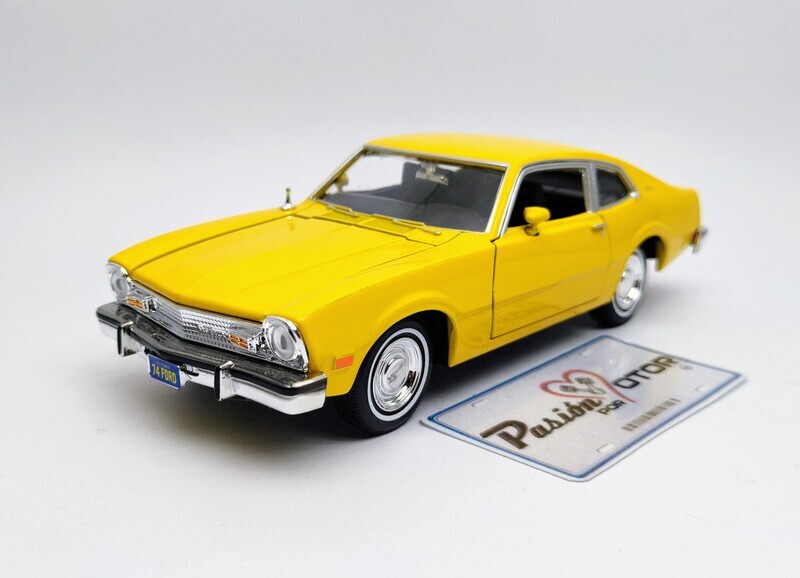 1:24 Ford Maverick Coupe 1974 Amarillo MOTOR MAX Forgotten Classics